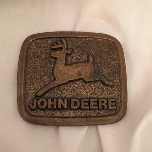 John Deere Accessories - Vintage John Deere Belt Buckle John Deere Accessories - Vintage John Deere Belt Buckle